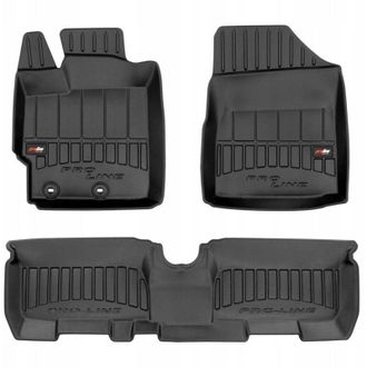 OEM Alfombras Y Felpudos De Goma Toyota Yaris 2 2005-2011 3d Trough