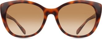 Coach HC8365U CH566 Asian Fit 574413 Womens Sunglasses Tortoiseshell Size 55