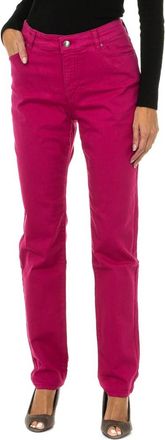 Armani Jeans Slim Fit Denim Jeans - Dames - Regular Fit Jeans - Roze - W35 - Denim - Jeans