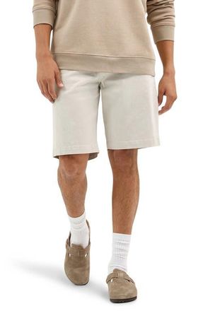 Wrangler Casey Jones Stretch Cotton Shorts in Pelican at Nordstrom, Size 36