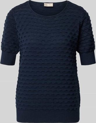 Freequent Strickpullover mit 1/2-Arm Modell Dodo in Marine, Gr&ouml;&szlig;e XXL