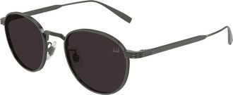 Dunhill DU0102S 003 Mens Sunglasses Gunmetal Size 49