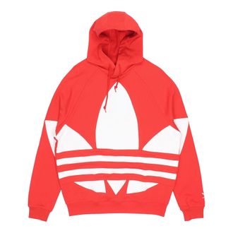 adidas Mens adidas originals Hooded Drawstring Red FM9907