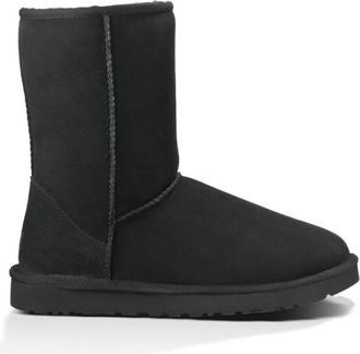 UGG Classic Short Laarzen Black - Heren - Winterlaarzen - Zwart - 41 EU - Wol - Schoenen