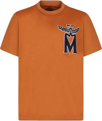 MCM T-shirt in cotone biologico - Marrone