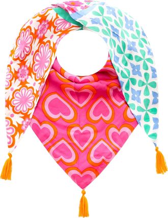 Zwillingsherz Dreieckstuch