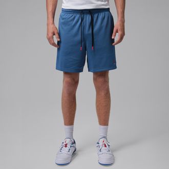 Nike Jordan Mens Jordan Brooklyn Mesh Shorts in Blue | IR1419-485