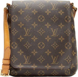 Louis Vuitton Brown Monogram Canvas Musette Salsa (Authentic Pre-Loved)