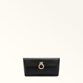 Furla Mianova Pochette M Nero Nero Pelle Di Vitello Sidney Donna