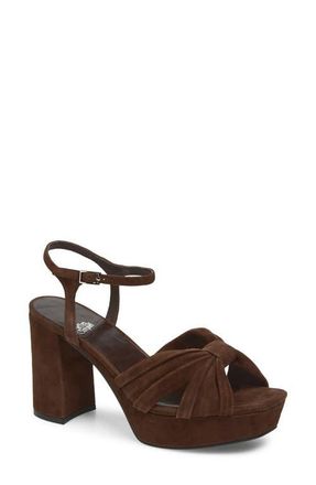 Jeffrey Campbell Dalida Platform Sandal in Espresso Suede at Nordstrom, Size 8.5