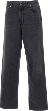 S&eacute;fr Wide Cut Jeans - Heren - Regular Fit Jeans - Zwart - W34 - Katoen - Jeans