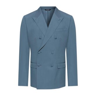 Dolce & Gabbana Hombre, Chaquetas, Azul, Talla: M