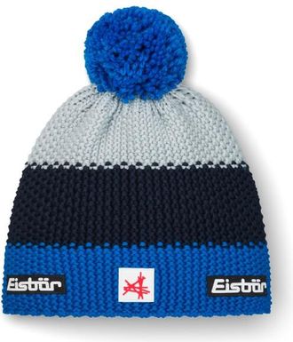Eisb&auml;r Star Pompon Ski Austria M&uuml;tze - Unisex | blau