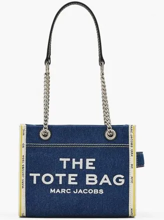 Marc Jacobs Small tote Blue Denim Bag