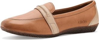 Taos Footwear Gabby Womens Flat Shoes Caramel/Stone : 6.5 M, Leather