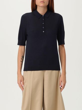 HUGO BOSS Polo Shirt BOSS Woman color Blue