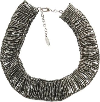 Brunello Cucinelli Verstelbare halsketting - Zilver