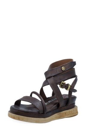 A.S.98 Labo Platform Sandal in Brown at Nordstrom, Size 10.5-11Us