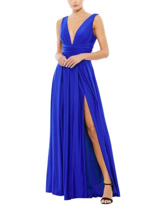 Mac Duggal V-Neck Gown