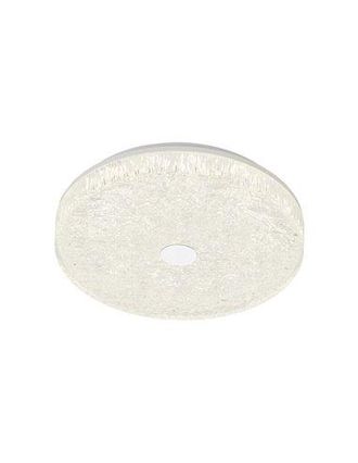 Mantra Mantra Plaf&oacute;n De Techo Led Regulable Redondo Frozen &Oslash;39cm, 45w 5220lm, Ctt 2700k-5000k, Blanco Con Mando
