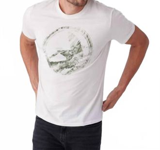 Sol Angeles Fatigue Onyx Crew Tee In White