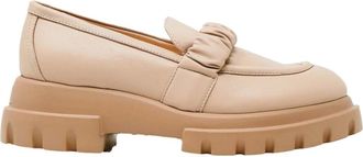 AGL Agl, Dames, Schoenen, Beige, Maat: 40 EU Leer