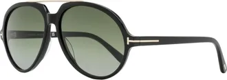 Tom Ford Mens Aalto Pilot Sunglasses TF1210 01B Black/Gold 59mm
