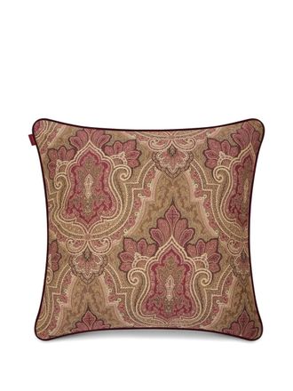 Etro Home paisley-pattern cushion (60 x 60cm) - unisex - Fabric - One Size - Brown