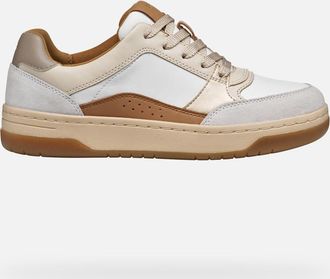 Geox Sedral Court Woman White/beige, Size: 37