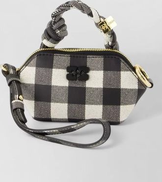 Ganni bou nano leather mini bag