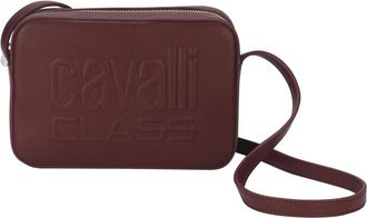 Cavalli Rechthoekige Crossbody Tas - Dames - Schoudertassen - Rood - ONE Size - Leer - Tassen