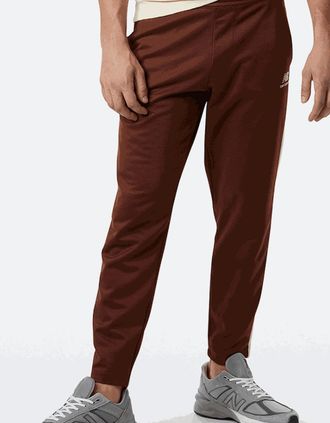 New Balance Mens New Balance Athletics 70s Run Track Pants - Brown - Size: MEDIUM