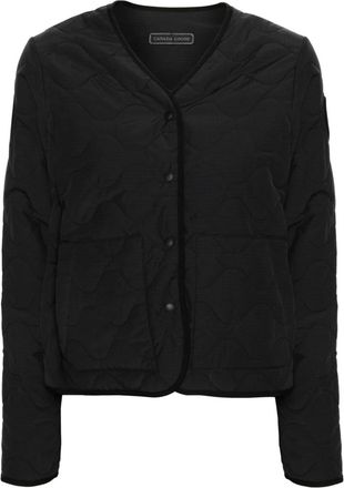 Canada Goose Annex Liner collarless jacket - women - Cotton - M - Black