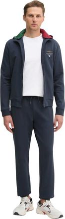 Aeronautica Trainingsset - Heren - Trainingspakken - Blauw - S - Katoen - Fitness
