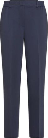 Seventy Stretch Cad&igrave; Broek - Dames - Straight fit broeken - Blauw - S - Broeken