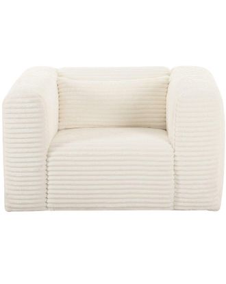 TOV Furniture Tarra Fluffy Oversized Corduroy Armchair