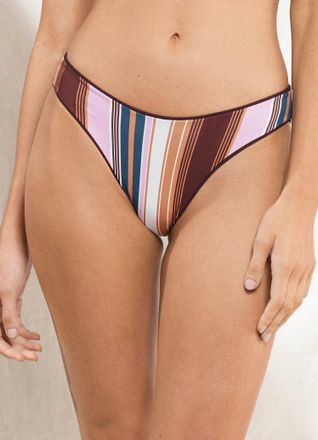 Maaji Mocca Sublimity Bikini Bottom In Purple