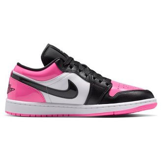 Nike Jordan Womens AJ 1 Low - Basketball Shoes Pinksicle/Black/White Size 10.0