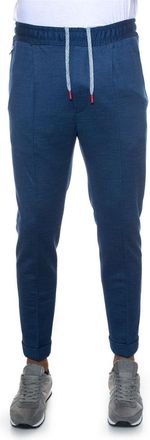 Kiton Pantalone in felpa Loose Blu medio KNT Uomo