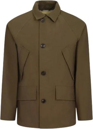 Woolrich Cappotto monopetto - - Coats - Uomo - Verde - XL