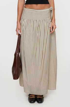 Princess Polly Antheia Stripe Maxi Skirt in Multi at Nordstrom, Size 10