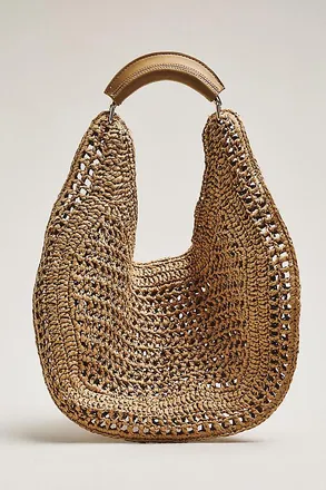 Urban Expression Raffia Hobo Bag