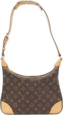 Louis Vuitton Pre-owned Monogram Boulogne Schoudertas - Dames - Vintage Schoudertas - Bruin - ONE Size - Vintage