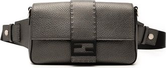 Fendi Pre-owned Fendi Leather Selleria Convertible Baguette Satchel Ladies 7VA472