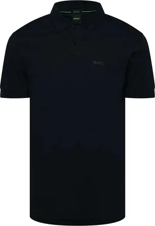 HUGO BOSS Pio 2-poloshirt met logo voor heren (Donkerblauw)