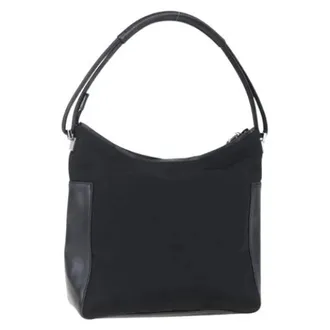 Gucci Vintage, unisex, Zwart, ONE Size, Pre-owned Zip Hobo