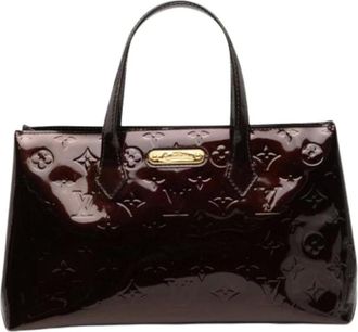 Louis Vuitton Pre-owned Handbags, female, Purple, Size: ONE SIZE Pre-owned Wilshire PM