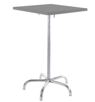 Schubiger M&ouml;bel Metall-Stehtisch S&auml;ntis Quadratisch