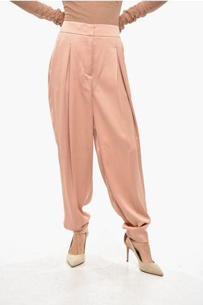 Genny Satin Pants with Hidden Closure size 42