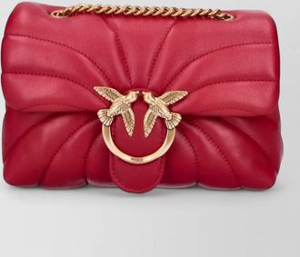 Pinko love bag leather shoulder bag